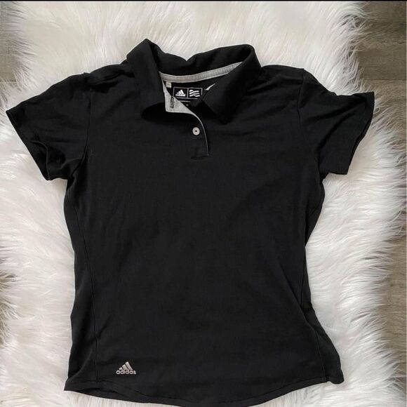 GIRLS ADIDAS POLO SIZE MEDIUM - Picture 1 of 2